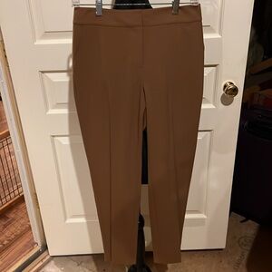 Brown St. John slacks.